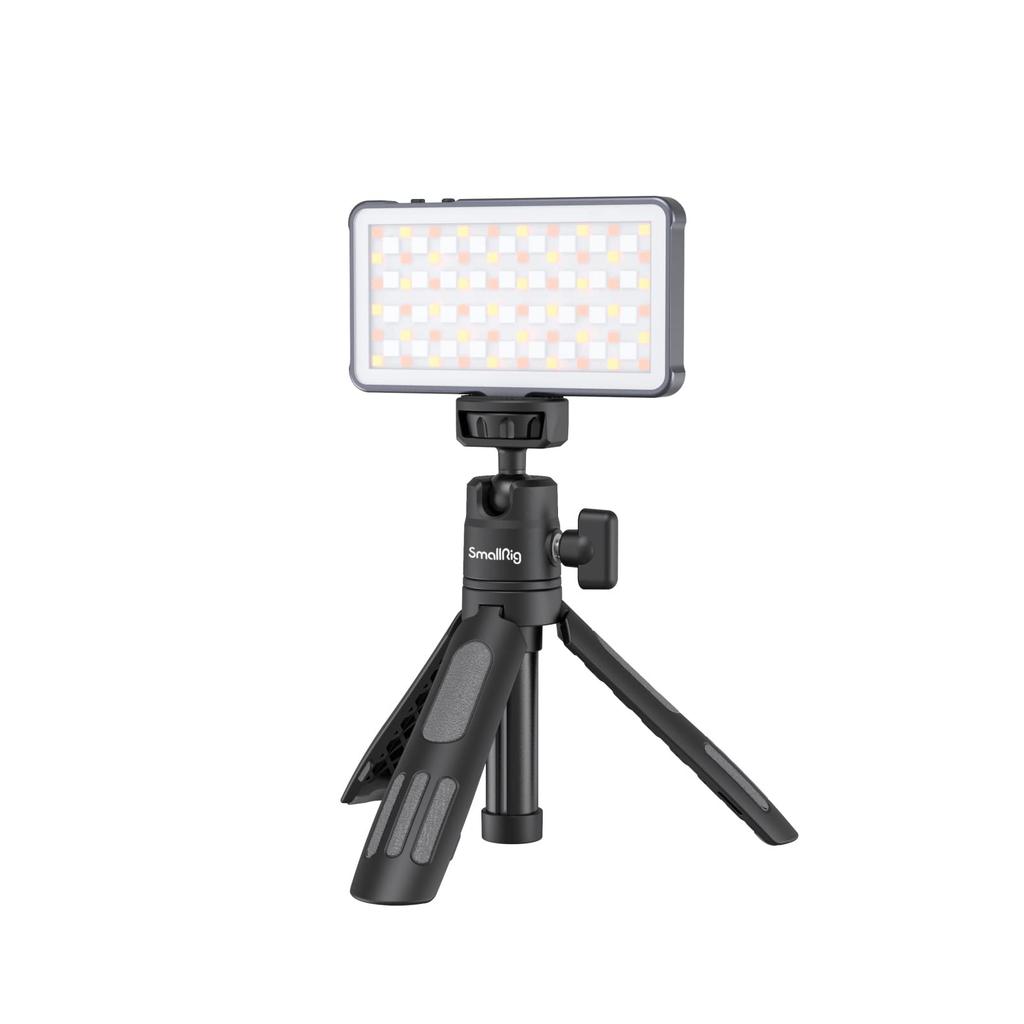 SmallRig P96L RGB Video Light, Portable LED Camera Light, CRI 96+ Dimmable 2500K-8000K, Rechargeable LED Digital 21 Effects, CRI 96+, OLED Display, Ph