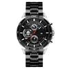 Men's Watch Date Display Luminous Quartz Watch Popular Wristwatch 30M Waterproof Stylish Casual Business Job Hunting Watch for Man Gift Silver
