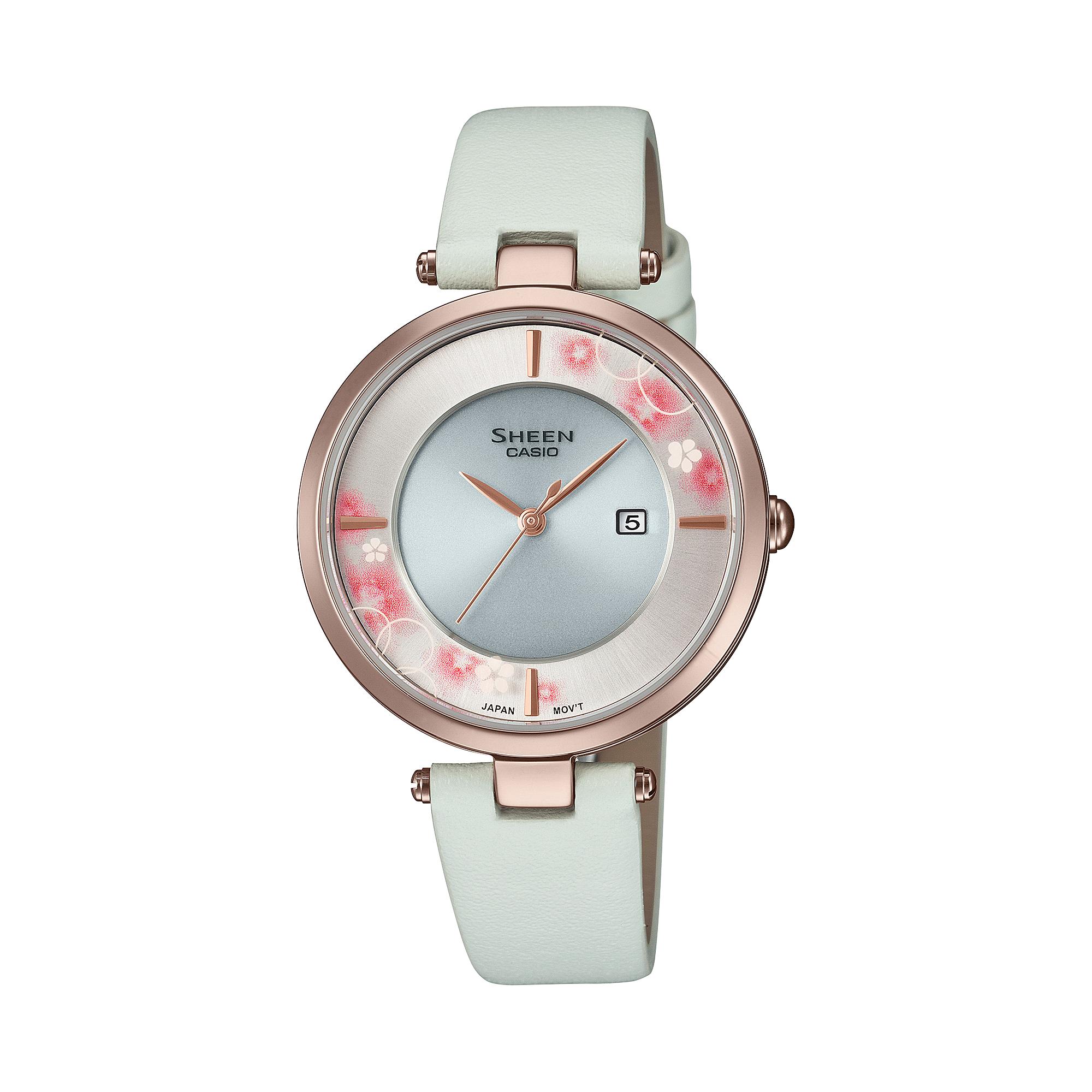 

Casio Men s Analog Quartz Watch SHS-C110CGL-7A белый