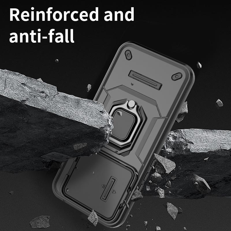 Military Armor Shockproof Slide Lens Protect Cover Fundas For Xiaomi 15T 14T 14 Ultra 13T Pro Case Magnet Car Holder Ring Coque