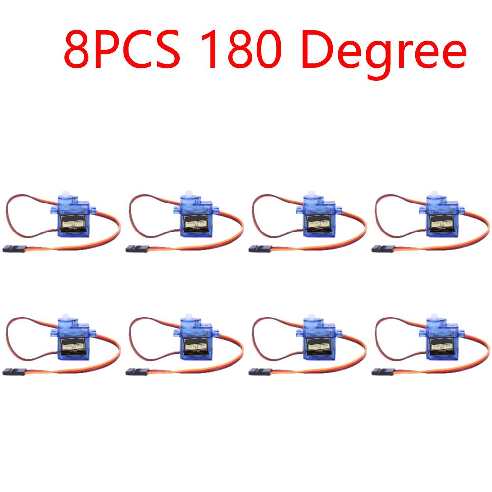 SG90 9G Micro Servo Motor Digital de Asa Fixa Micro Engrenagem Servo Motor 180/360 Graus para RC Helicóptero Aeronave Avião