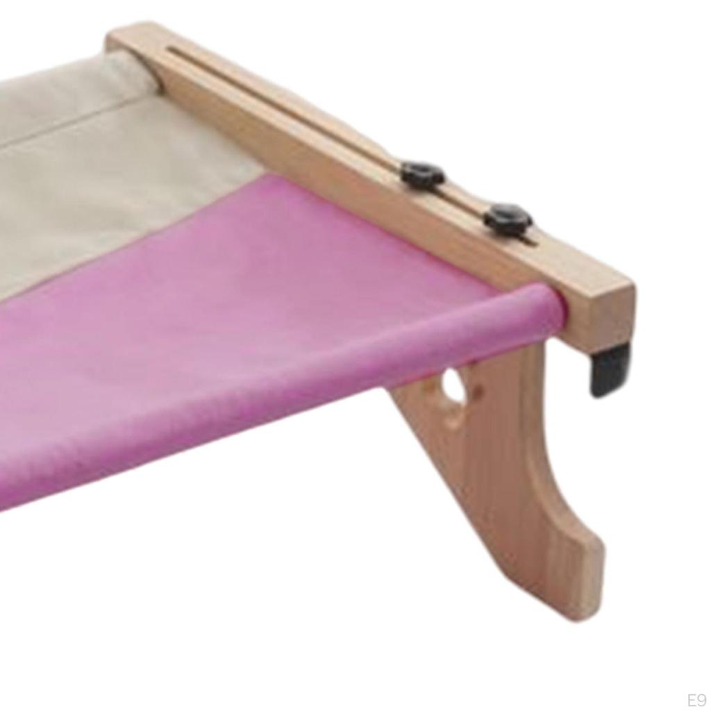 Adjustable Cat Window Perch for Indoor Resting and Climbing