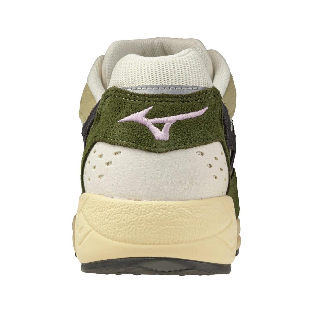 Mizuno Contender Size 2E Sneakers, White/Khaki/Beige, 26.0 cm,