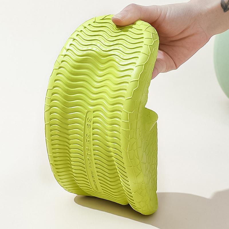 fashion Fashion Summer Women's Platform Slippers Soft Sole Eva Cloud  Sandals Woman Non Slip Bathroom Home Slides Light Beach Flip Flops