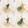 Shell Snail Brooch Pendant With Gold Plating For Vintage Jewelry Enthusiasts