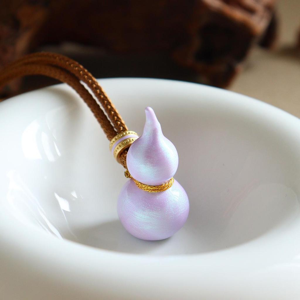 Dopamine Drip Colorful Gourd Necklace - Light Luxury Fashion Sweater Chain for Women, Spring/Summer Collection