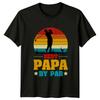 Best Papa By Par Unisexs TShirt Papa Golf Golf Fathers Day Gift For Him