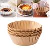 Foldless Disposable Cake Pan Liner Basques Cake Paper  for Cake Muffins Oven Microwave Cooking