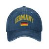 Deutschland Flag of GerUnisex Casual Baseball Cap For Unisex Unisex Summer  Outdoor Sport Hip Hop Hats Vintage Sun Visor Baseball Caps