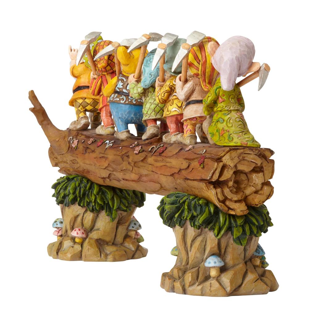 Disney Traditions Jim Shore Snow White and the Seven Dwarfs Disney Figure inch Hi-Ho 8.25
