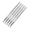 20Pcs Leather Hole Punch Carbon Steel Chromeplated Assorted Sizes Leather Punch Tool for Watch Band Belt Craft