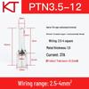 Kaisitong Pin Type Bare Crimp Terminal Block for Red Copper Cold Crimping (PT0.5-10PTN3.5-12/5.5-13/18)
