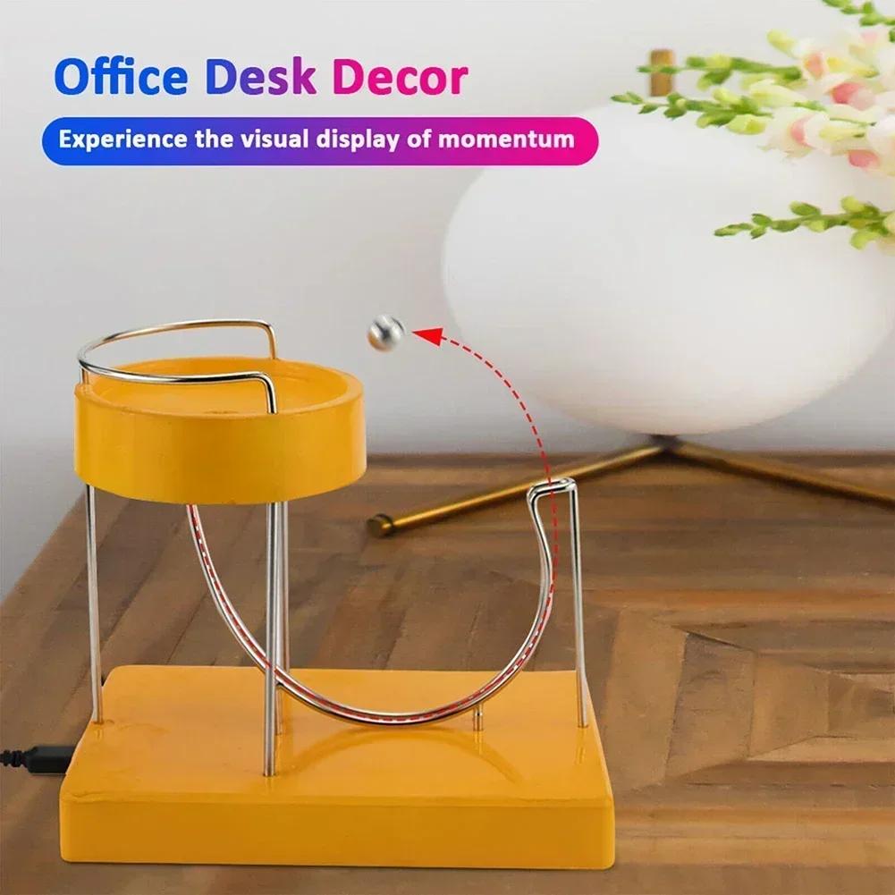 Decoration Science Art Perpetual Motion Machine Sculpture Office Home Table Decor Perpetual Motive Motor Dynamics Art Ornament
