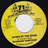 7inch Record MORGAN HERITAGE  Down By The River None 71 Records Jamaica Reggae Ska  Dub Used
