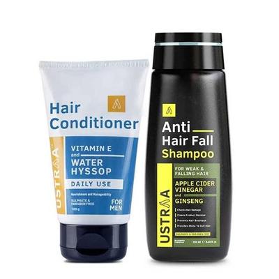 Anti Hair Fall Shampoo - 250ml - With Apple Cider Vinegar | Prevents Hairfall | No SLS & Daily Use Hair Conditioner