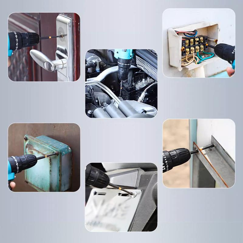 Phillips Screwdrivers Bits Cross Head Magnetic Screwdrivers PH00 PH1 PH2 S2 Hex Shank Hand Tools 50/75/100/150/200/300mm