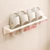 Bathroom Slipper Rack No Punching Wall Mounted Slipper Storage Rack Bedroom Shower Room Bath Slippers Hanger Babouche Organizer