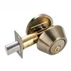 Home Door Gate Single Cylinder Deadbolt Chrome Stainless Steel Dead Bolt Door Lock