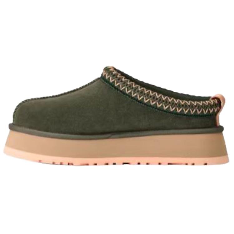 UGG Tazz EVA Odporne na ścieranie Kapcie z zakrytymi palcami Damskie Zielone 1174471-WFF
