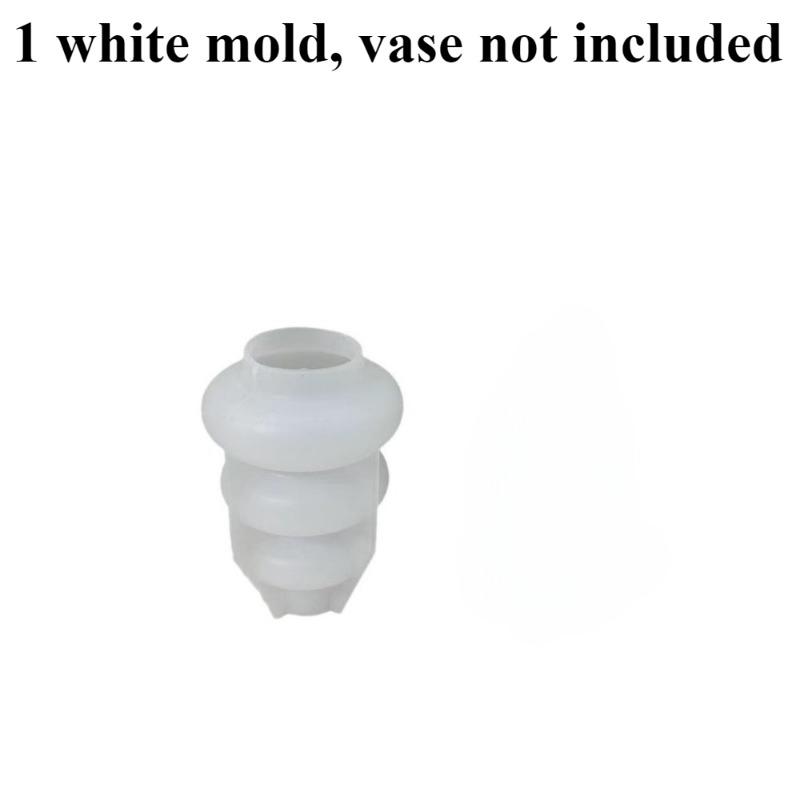 1pc Plaster Cement Resin Mold, Handicrafts Irregular Vase Silicone Mold, DIY Vase Tool