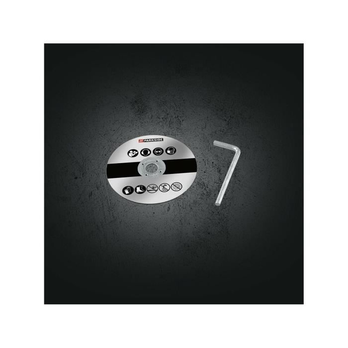 Meuleuse d'angle sans fil PARKSIDE® 12 V avec batterie + Chargeur rapide