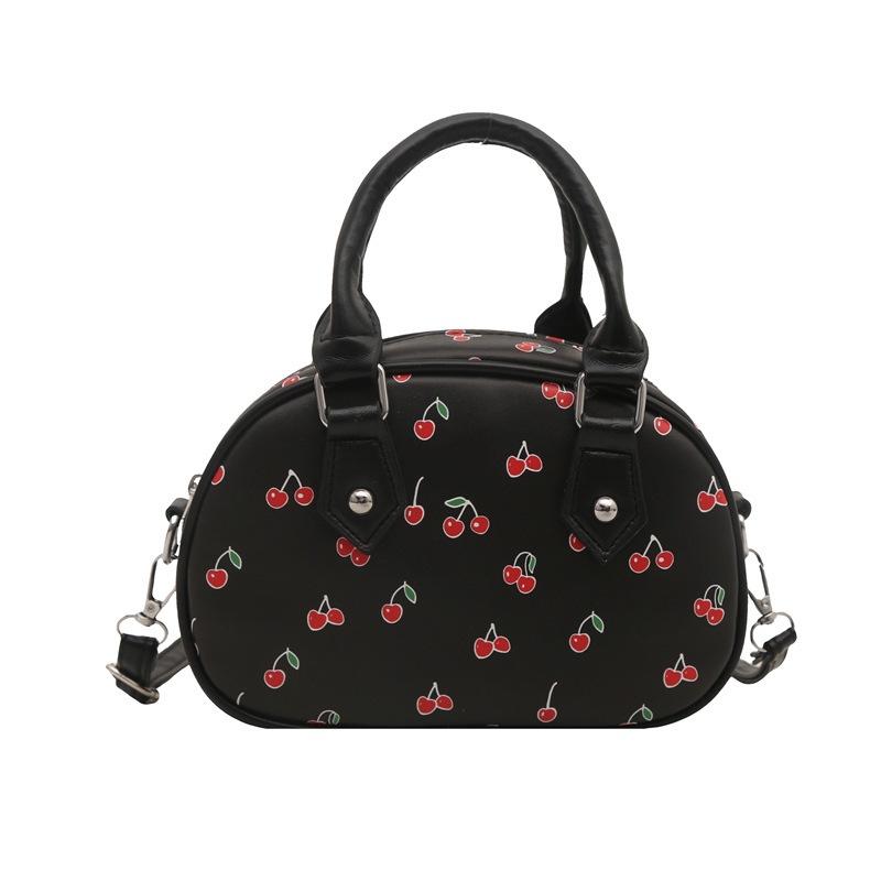 

Принтованная сумка-тоут женская нишевый дизайн милая девушка сумка на плечо мессенджер дофаминовая милая сумочка чёрный