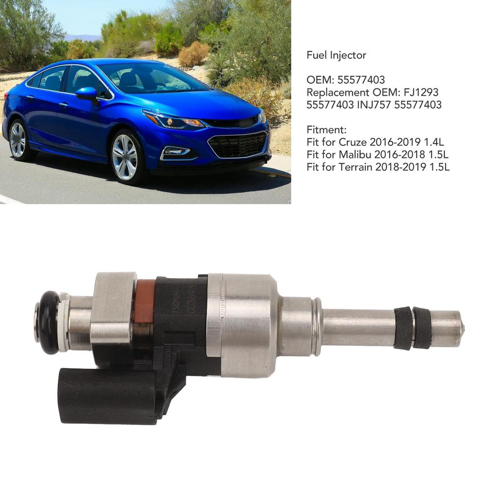 Fuel Injector 55577403 Heavy Duty Direct Fuel Injector Assembly for Cruze 2016 To 2019 1.4L