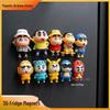 2025 Crayon Shin-chan 3D Cartoon Anime Refrigerator Magnet