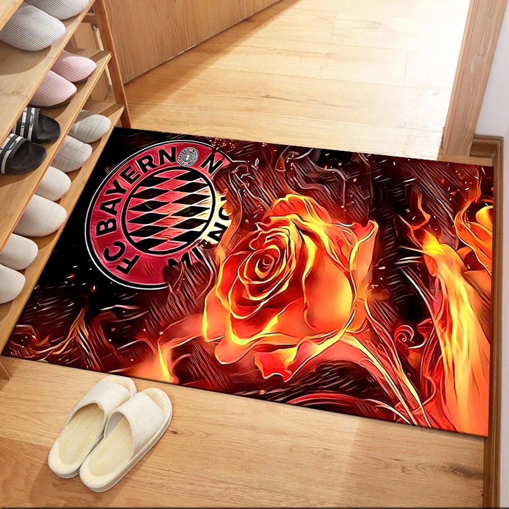 Bayern Munich Floor Mat Design for Game Room Decorate room Entryway Living Rooms Antislip Carpet Office home decor
