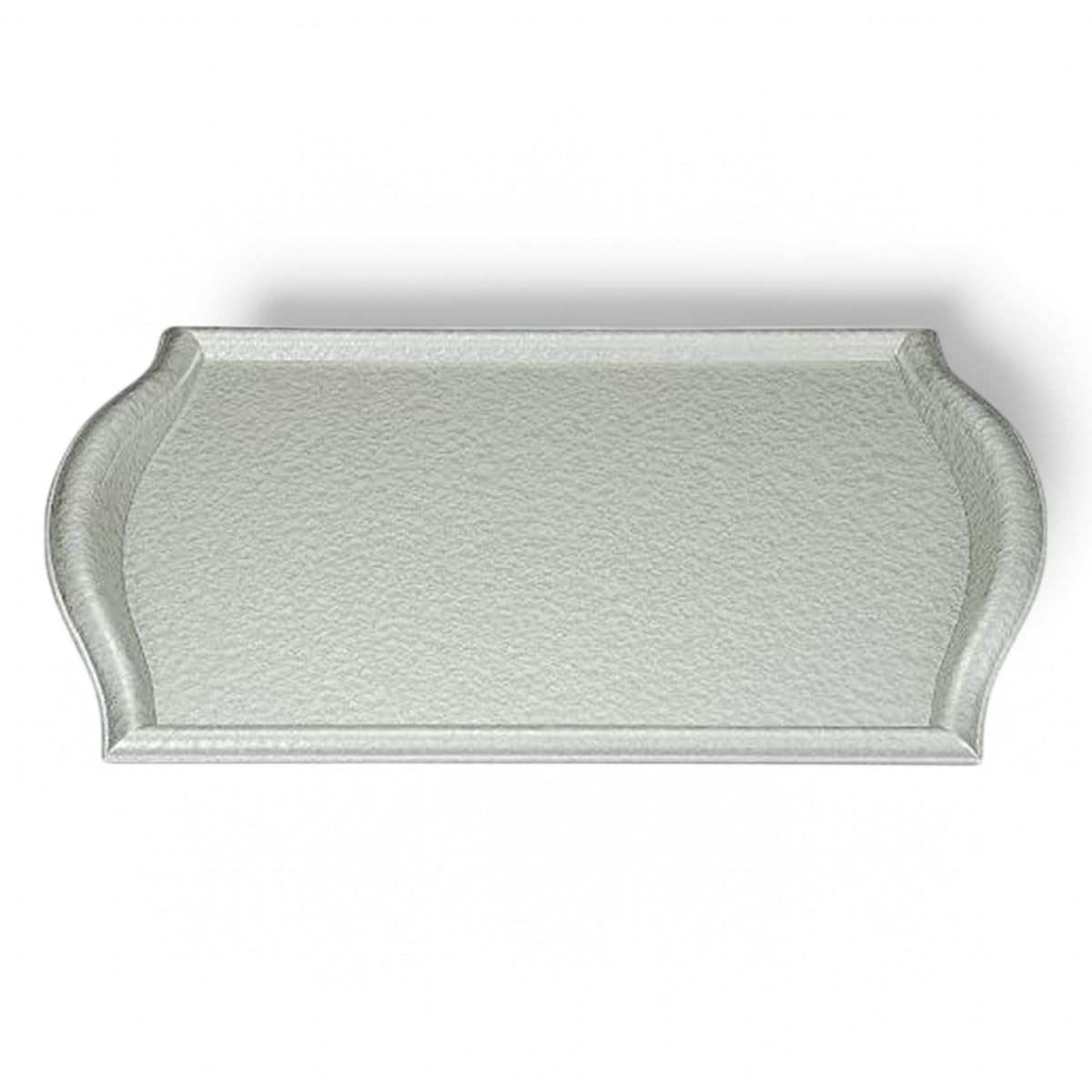 

Made in Japanese Silver Aqua S x x Wave Size A J-kitchens Placemat, Japan, Style, Heat-Resistant, (46cm 32.2cm 3cm), Rim,