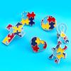 6 Pcs/Set Autism Awareness Pins Enamel Pins Autism Puzzle Brooches for DIY Hats