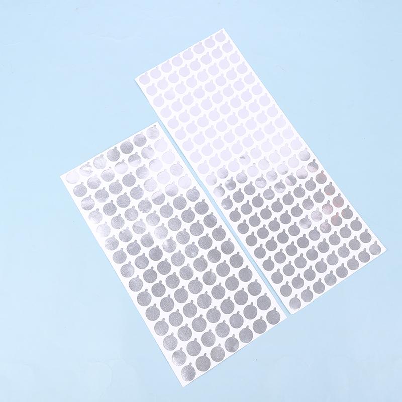 2Set Aluminum Foil Sealing Sticker For Soft Tube Mouth Seal Adhesive Sticker