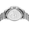 BRATRAINING Watch Quartz Watch Waterproof for Daily Life Men's (Metal White)