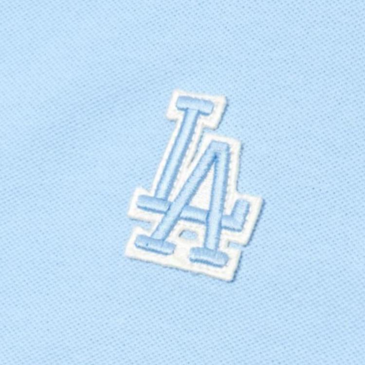 New MLB Short Sleeved Dresses Women's Blue 3FOP61023-07BLL