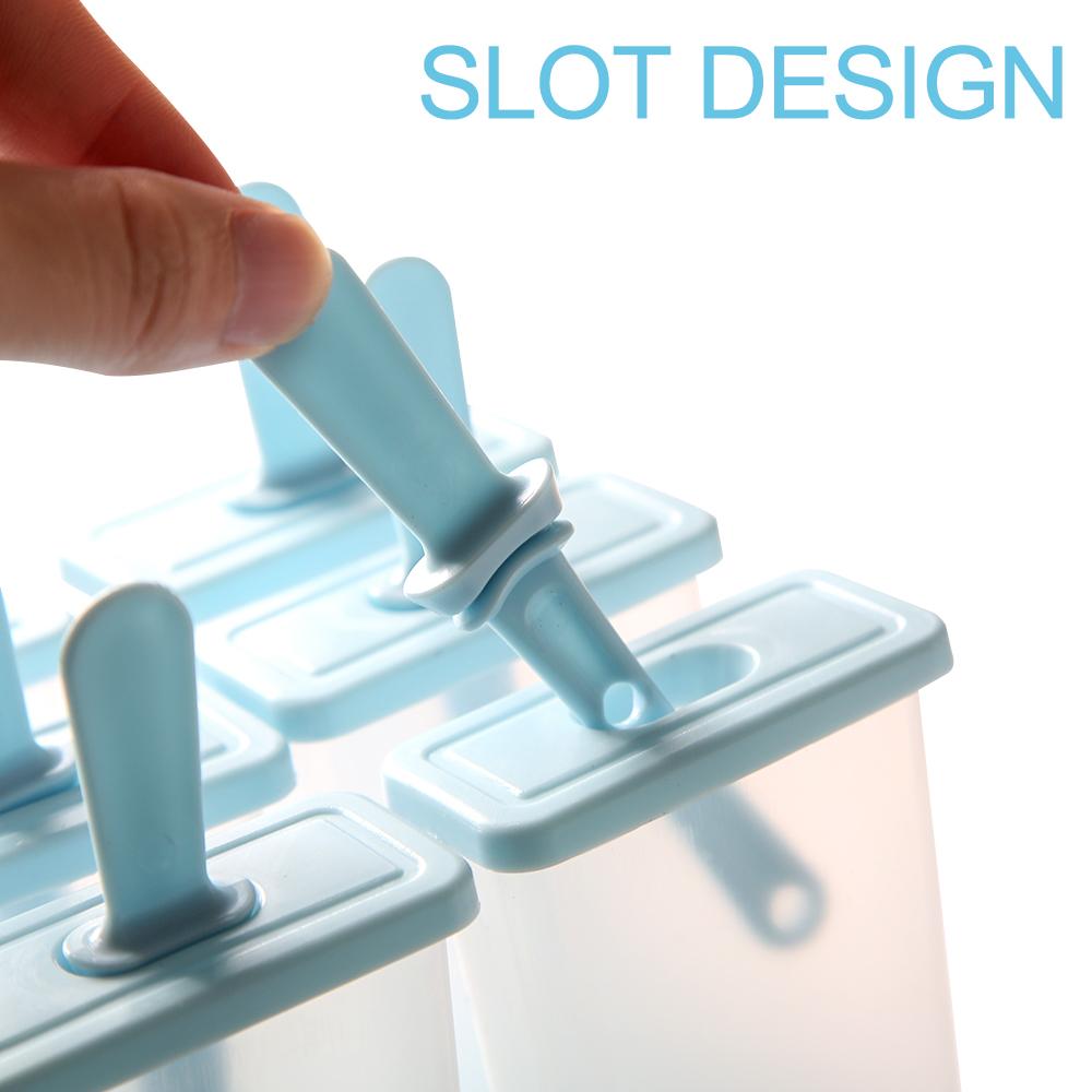 Ice Cream Mold Popsicle Diy Homemade Ice Cream Machine Professional Ice-lolly Mold Popsicle Moulds Tray Kitchen DIY Accessories