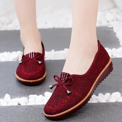 Women Classic Ballet Dance Loafers Ladies Casual Spring & Summer Slip On Brown Shoes Cool Flats Zapatos De Mujer