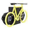 Vintage   Desk Clock Bike Shape Retro Mechanical Battery Powered Gear Operated Timer Reminder Table Clock for  