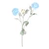 Fiore di Peonia Artificiale con 2 Fiori Doppi e 1 Bocciolo Ramo di Peonia Finta con Gambo per Bouquet da Sposa Fai-da-te Centrotavola per Casa Ufficio