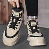 Men's Boots Trendy Martin Boots Men's High-top Locomotive Tooling Shoes Men's Autumn and Winter Heightening Men's Shoes