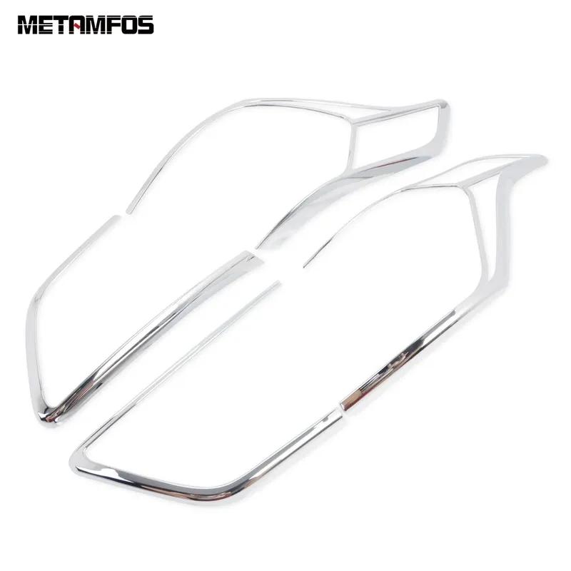 Rear Light Lamp Cover Trim For Hyundai Cantus Creta Ix25 2014-2017 2018 Chrome Taillamp Protector Accessories Car Styling