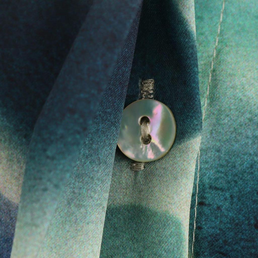 Spring 2025 Women's Gradient Tie-Dye Silk Shirt