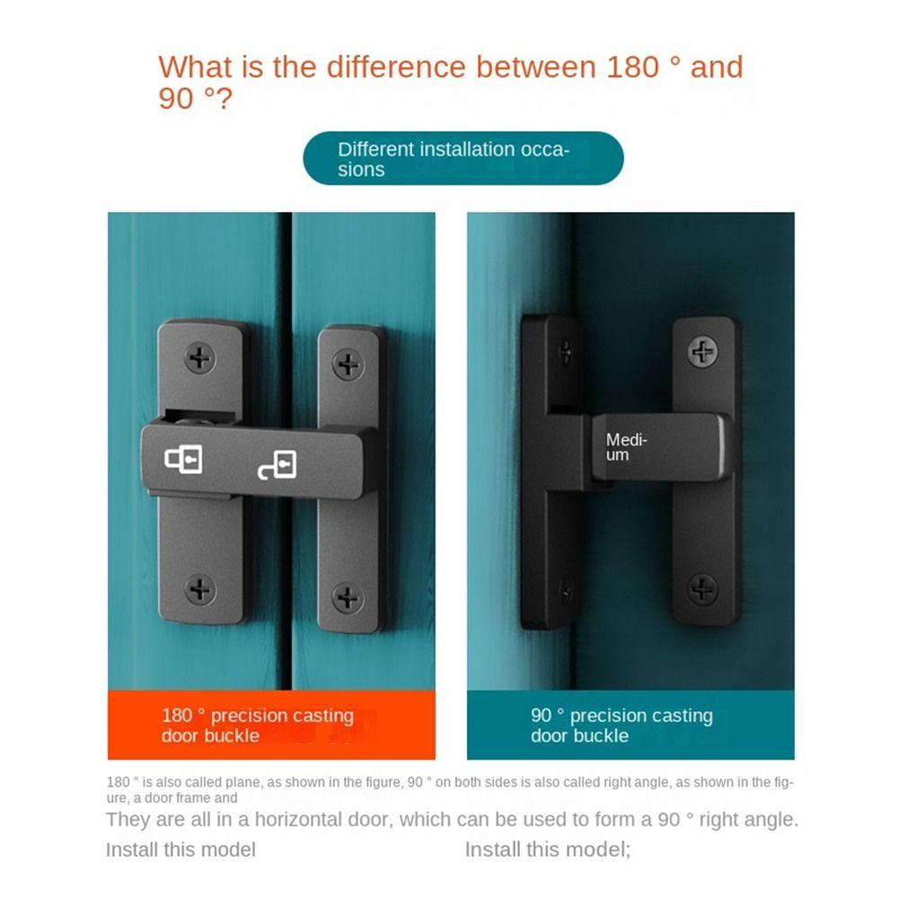 Furniture Door Latch Hardware Sliding Door Lock New Luminous Door Buckle Door