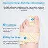 Adjustable Big Toe Straightener Soft Foot Correction Brace Bunion Corrector Band Unisex