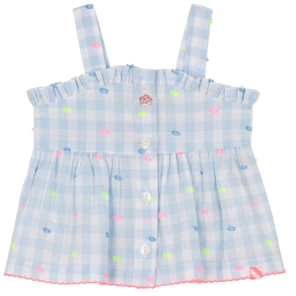 Billieblush Baby Girls Gingham Top & Bottom Set