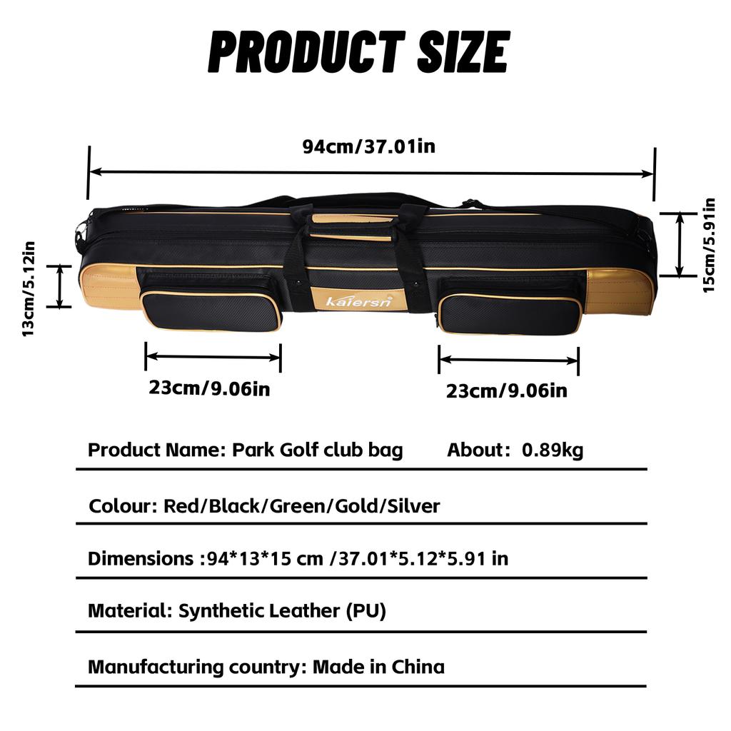 Kaiersn Park Golf Club Set 10-piece Training and Travel Sports All-in-one Set