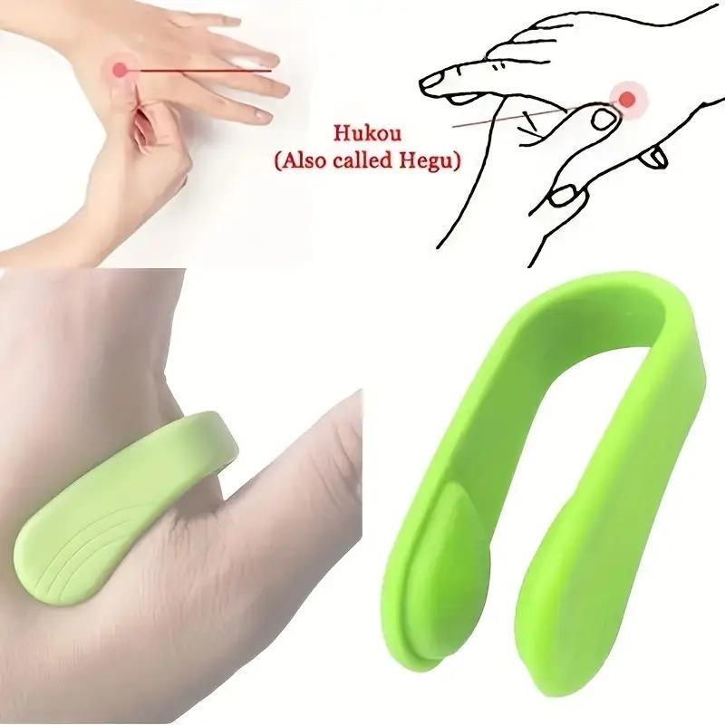 Mini Hukou Finger Joint Tiger Point Massage Clip Portable Hand Meridian Massager Acupressure Clip For Blood Circulation