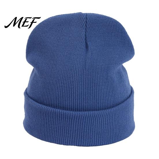 Outdoor Sports Winter Hat Unisex Solid Color Knit Beanies, Classic Slouchy Skull Cap for Winter, Soft Thermal Casual Warm Headwear Men