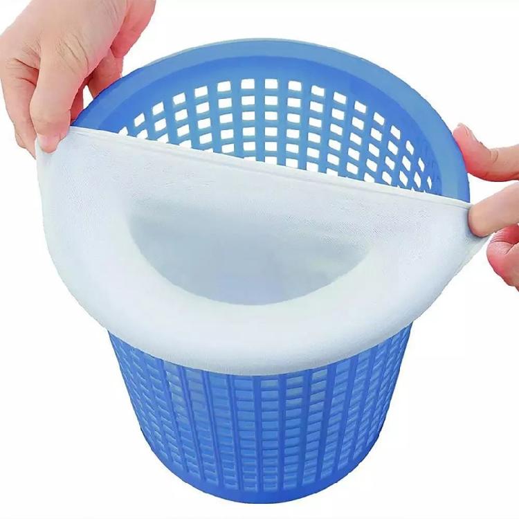 Pool Skimmer Filter Sock Ultrafines Nylon Mesh Screen Liners Skimmer Basket Sock