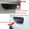 Front Fog Light Cover Fog Lamp Frame Trim For Jeep Grand Cherokee 2014-17 Black