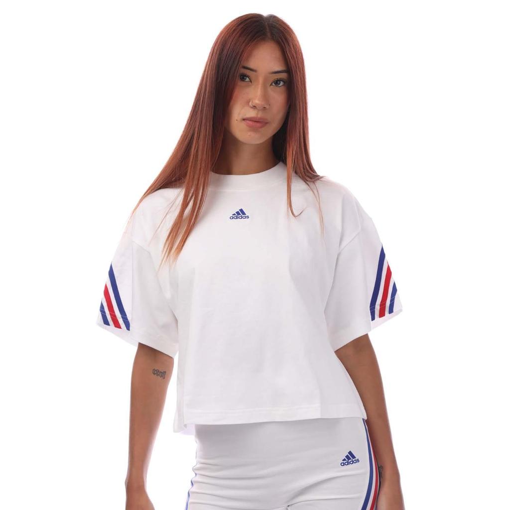 Adidas Womens/Ladies Future Icons 3 Stripes T-Shirt